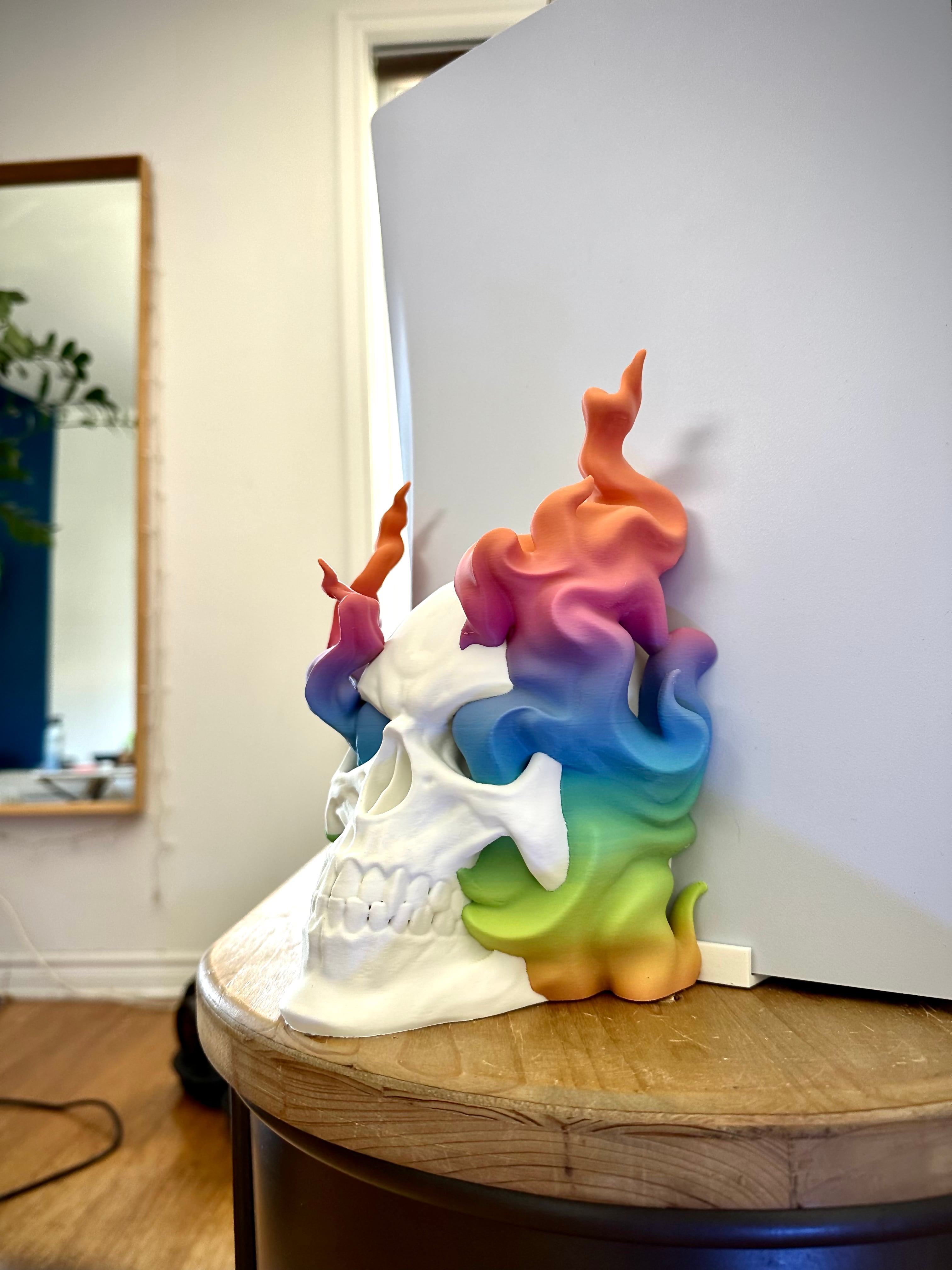 Unieke Skull Stand voor PlayStation 5 Disc Edition