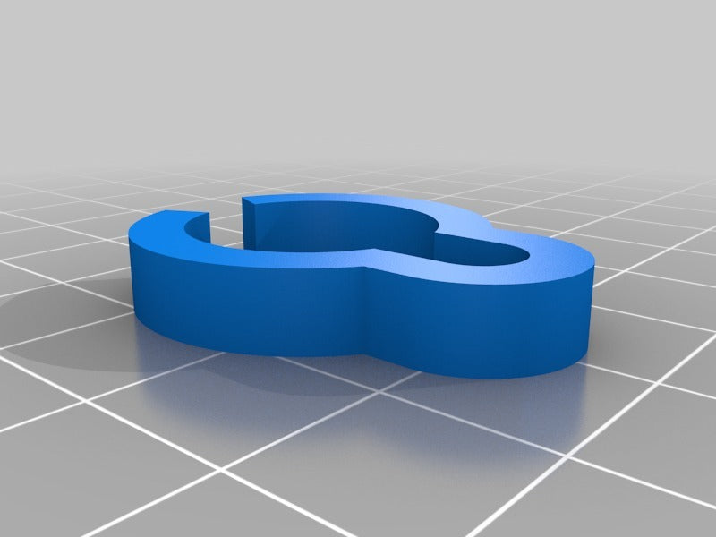 Kabelhouder voor Microfoon Boomstatief (16mm)