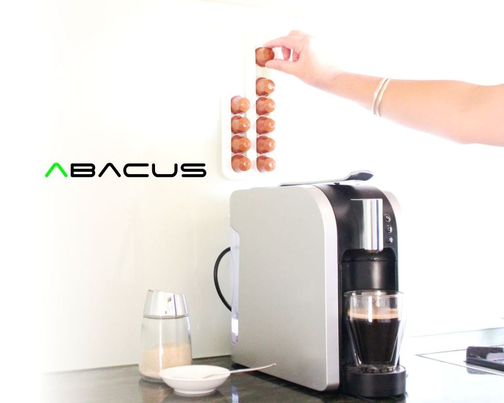 Abacus Nespresso Koffiecapsulehouder voor wand en kast