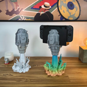 Stijlvolle raket houder voor Nintendo Switch OLED/Klassiek