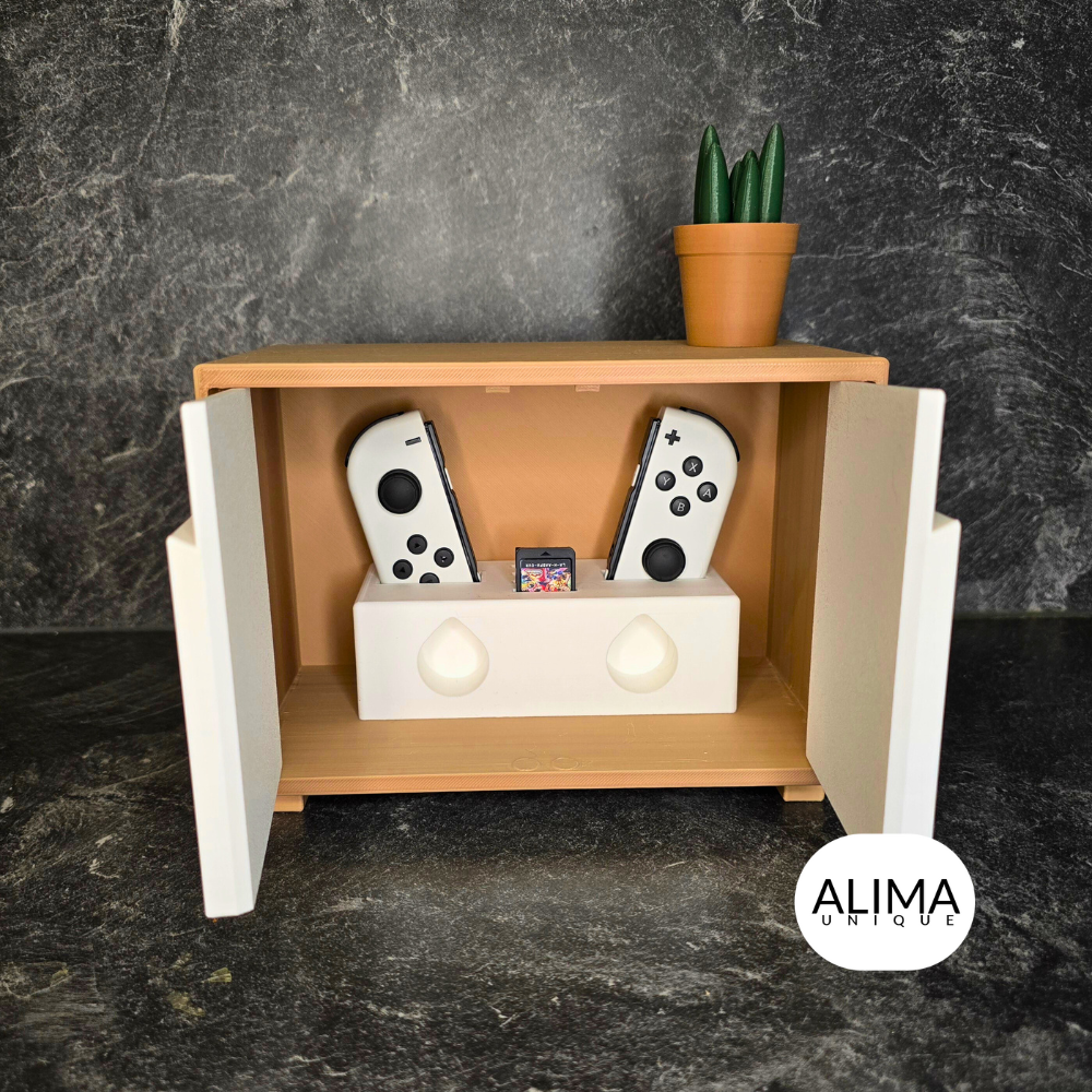 Modern Gaming Dressoir voor de woonkamer - Organisatie van PS5, Xbox en Switch Controllers