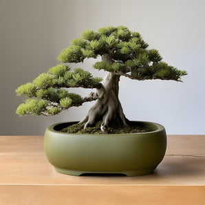 Ovale bonsaipot met optimale afwatering