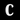 Huisletter C - Noto Serif - 170 mm hoog - 10 mm diep