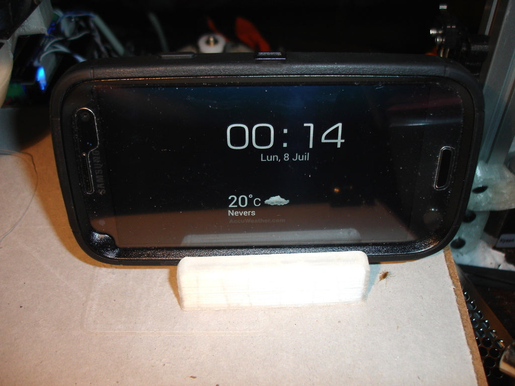 Tablet- en smartphonehouder voor Samsung Galaxy S3 met Otterbox Defender-behuizing