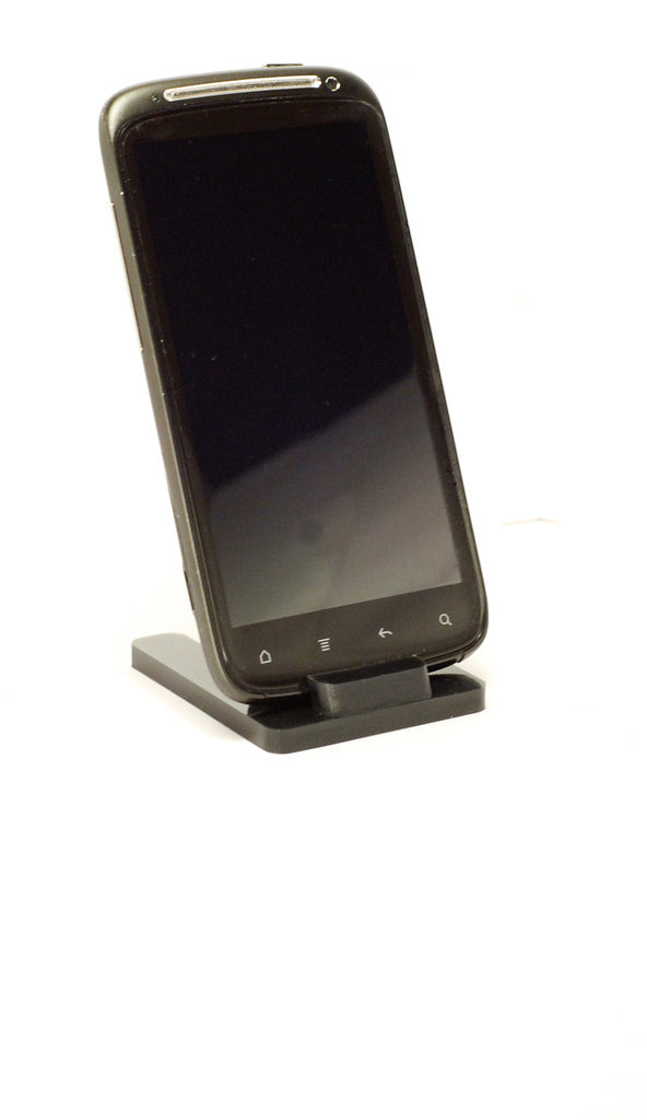 Stijlvolle en functionele mobiele telefoonhouder voor alle smartphones, 'Angles'.