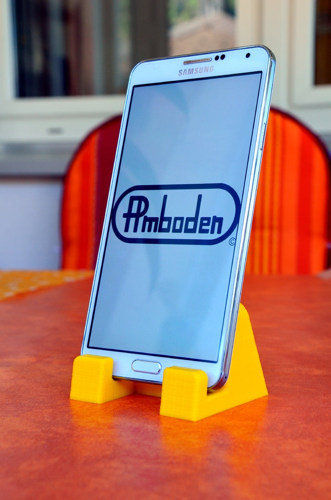 Tablet- en mobiele telefoonhouder V2 met Twitter-logo