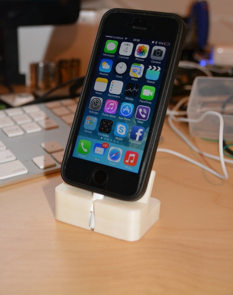 iPhone 5S Dock voor gebruik met hoesje