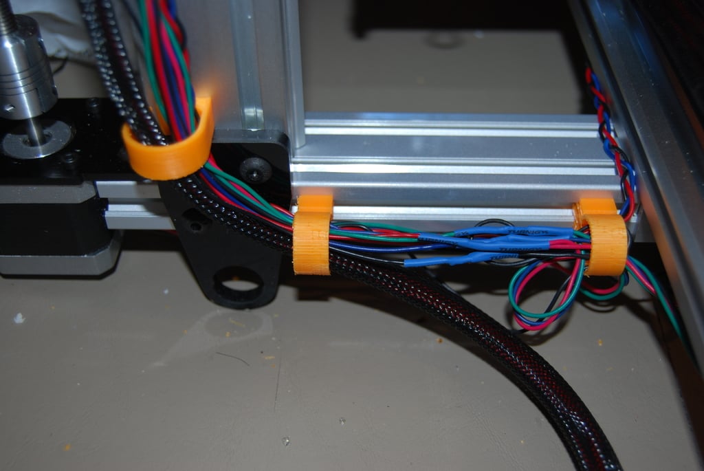 Maker Slide / Hadron Ord Bot Snap-on Kabelhouder