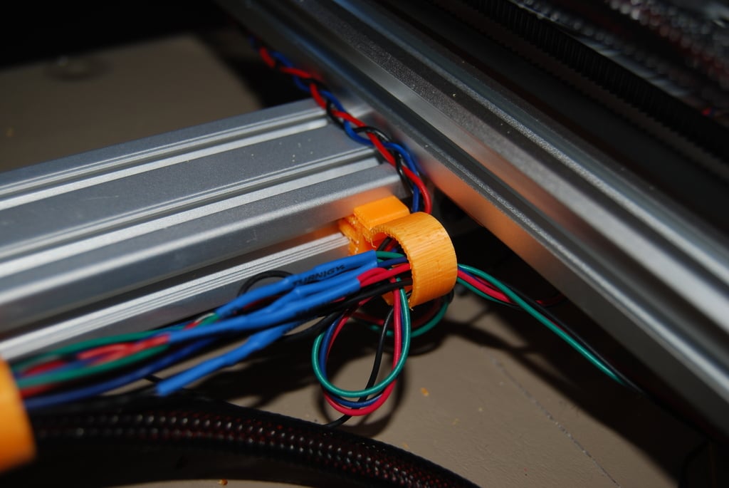 Maker Slide / Hadron Ord Bot Snap-on Kabelhouder
