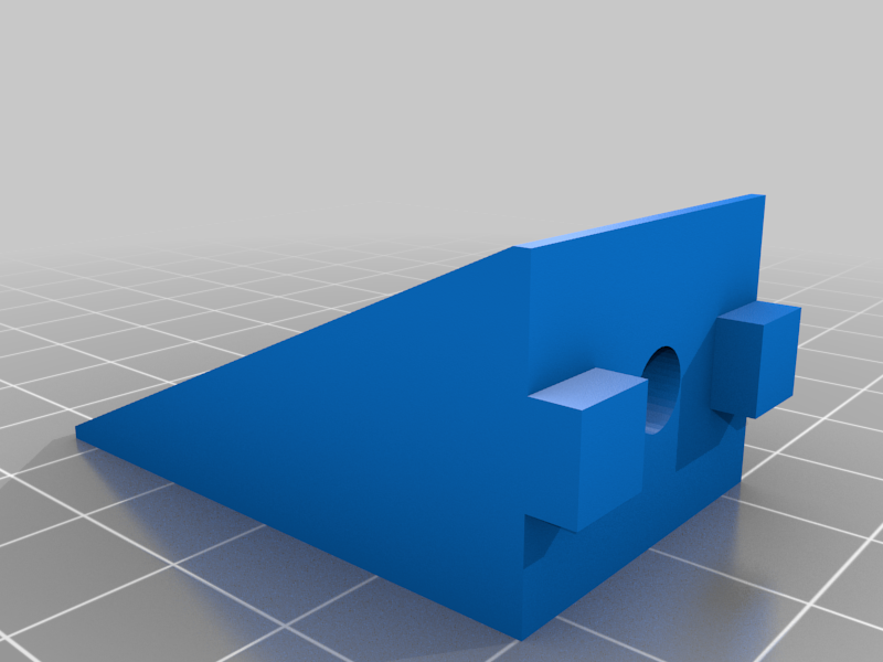 Ender 5 Achtermontagebeugel voor elektronica en voeding