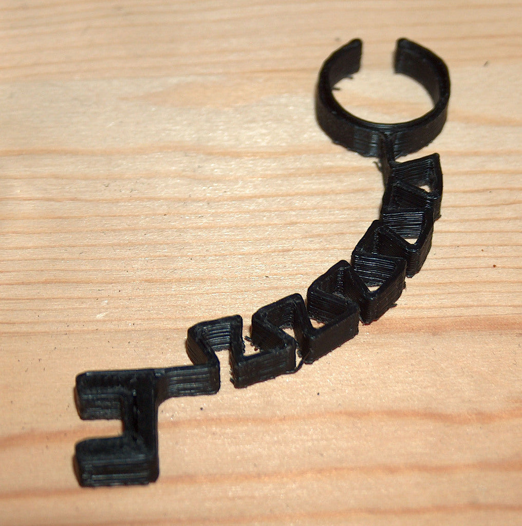 Flexibele kabelklem voor Makerbot Thing-O-Matic