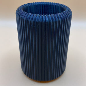 Ribbel bordstander voor tandenborstel en tandpasta