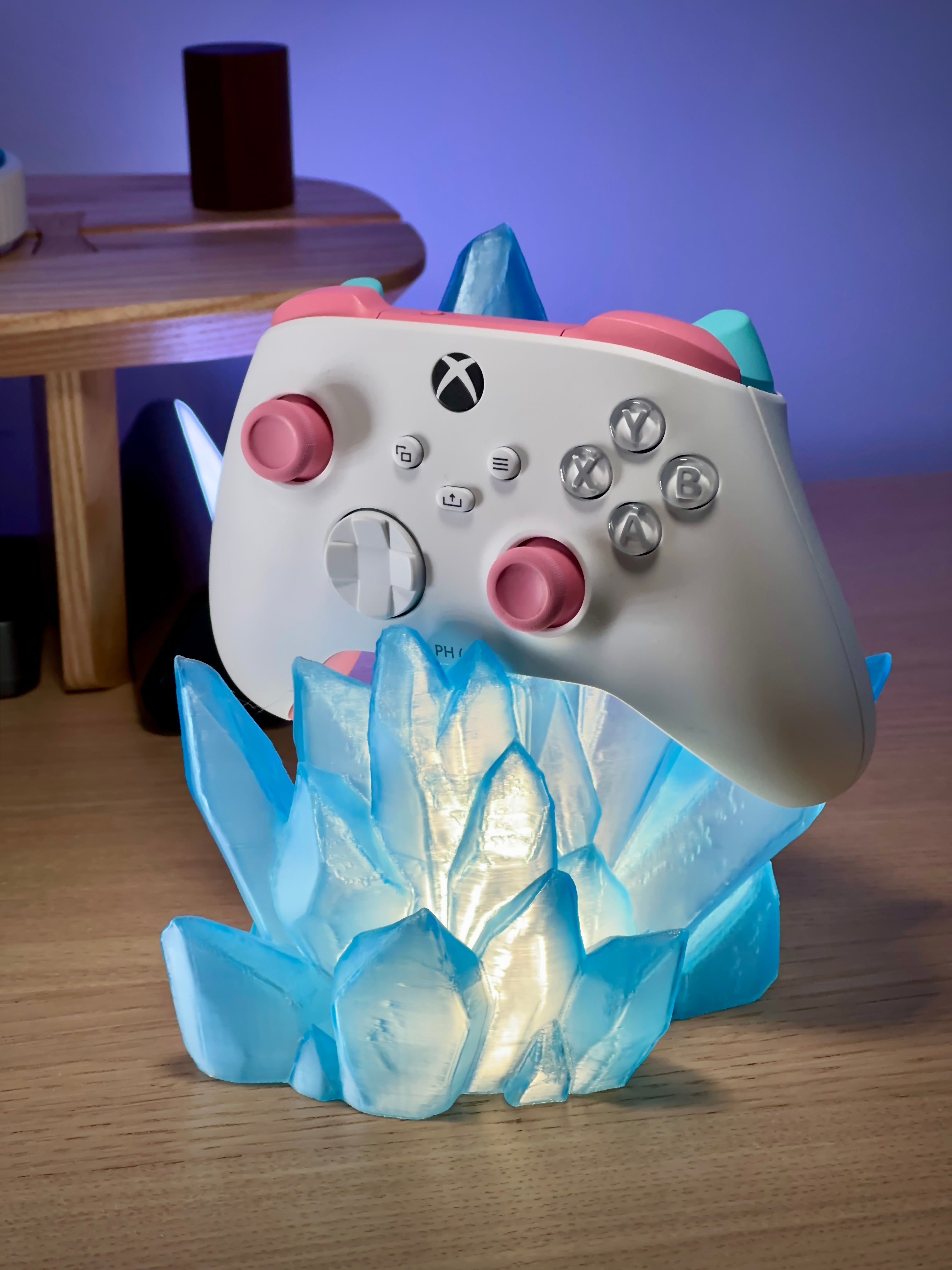 Kristallen Controller Standaard met LED-verlichting