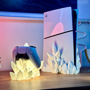 Kristallen Controller Standaard met LED-verlichting