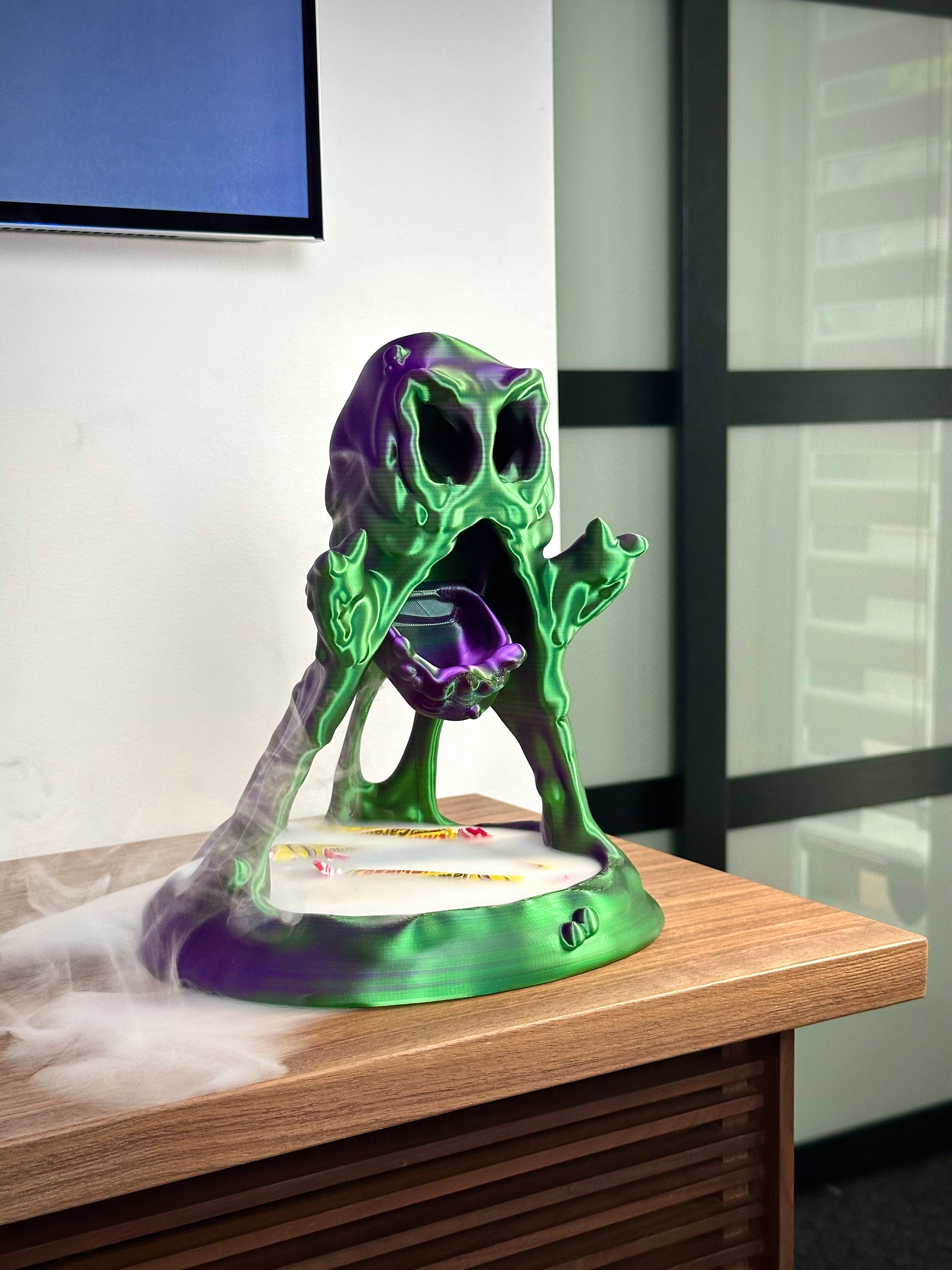 Slime Monster kom voor snoep en opslag