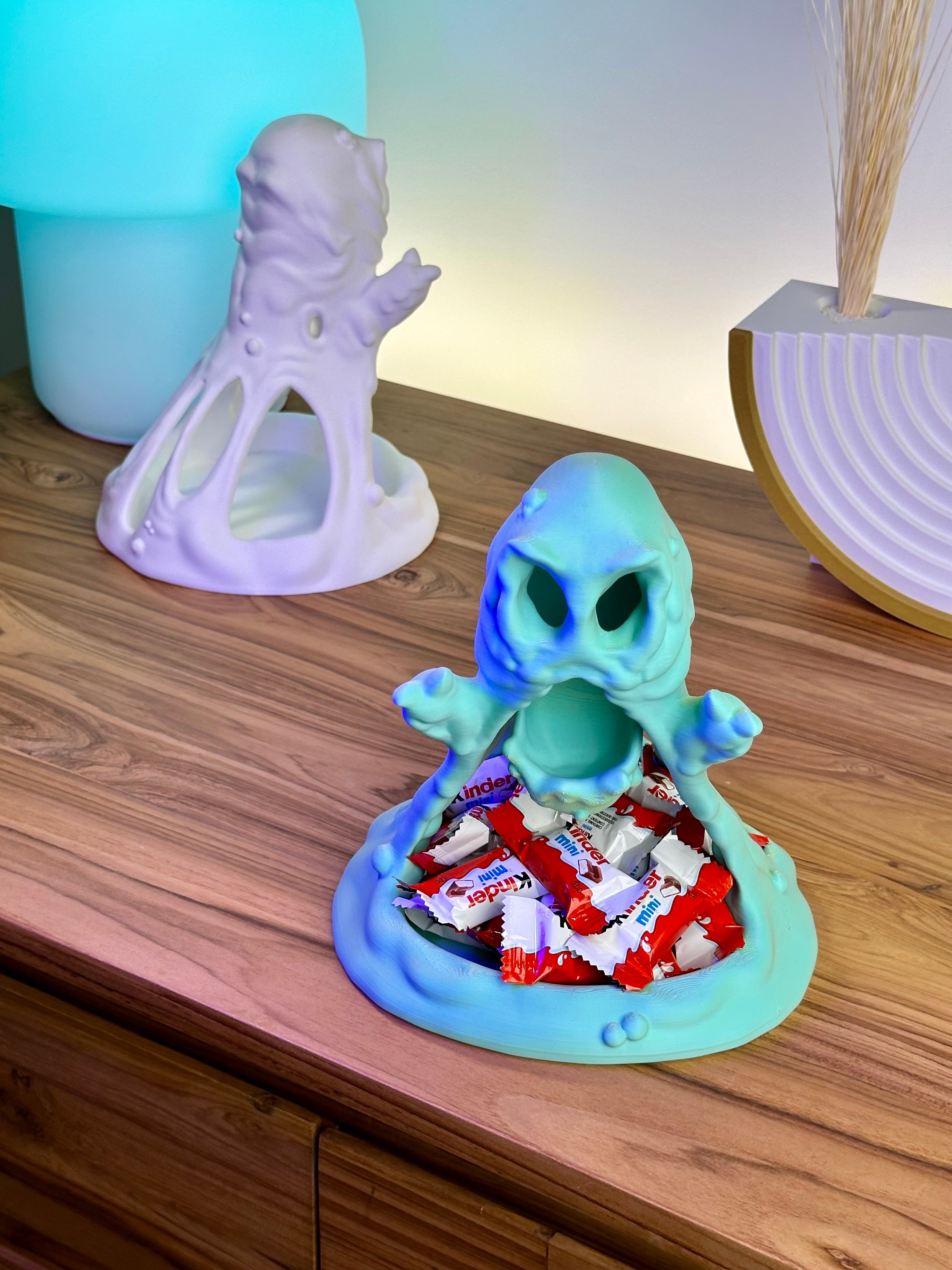 Slime Monster kom voor snoep en opslag