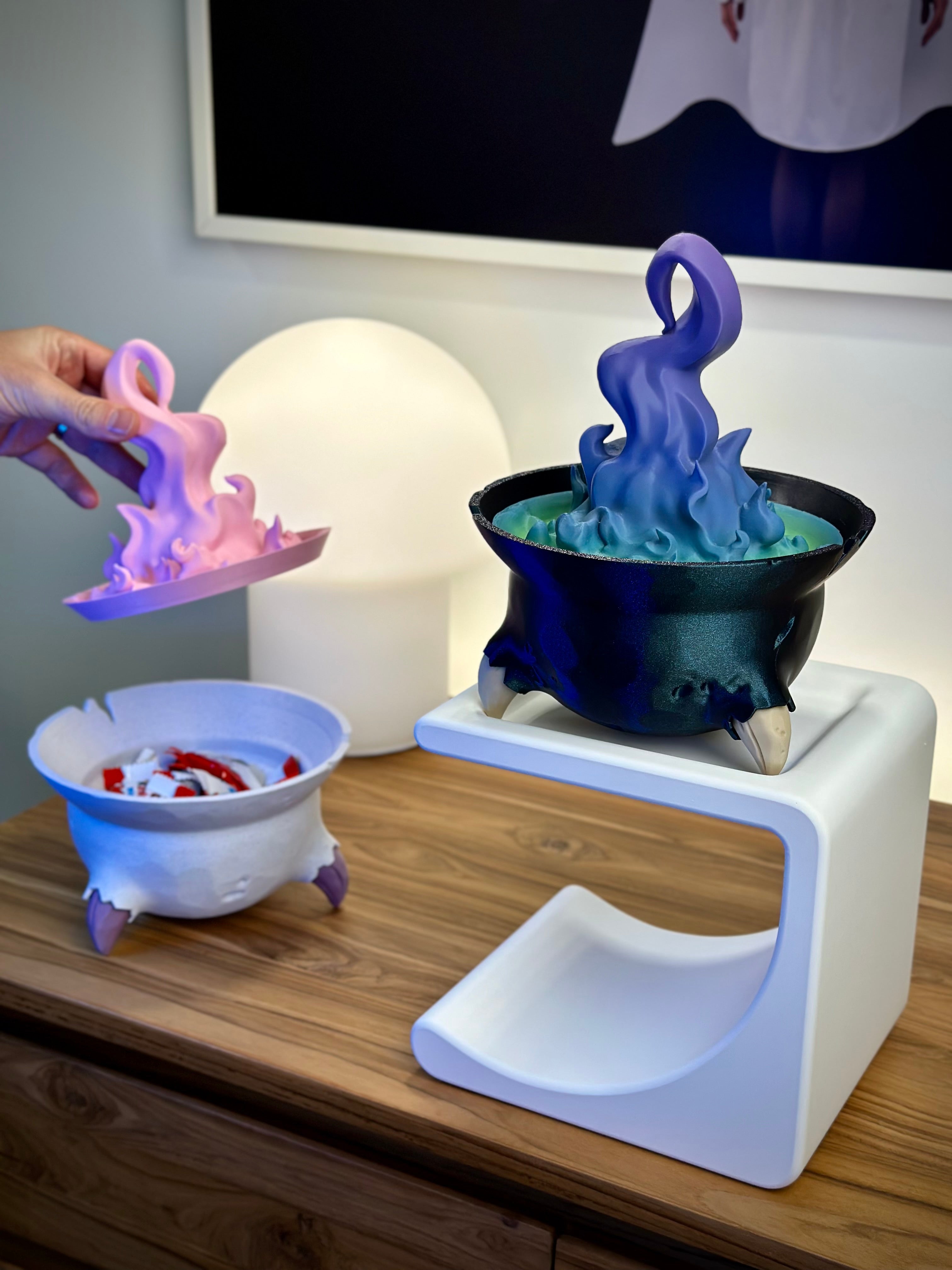 Betoverde Hekelketel voor Snoep en Decoratie