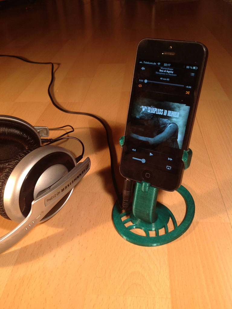 iPhone 5 Voet met ruimte voor audiokabel
