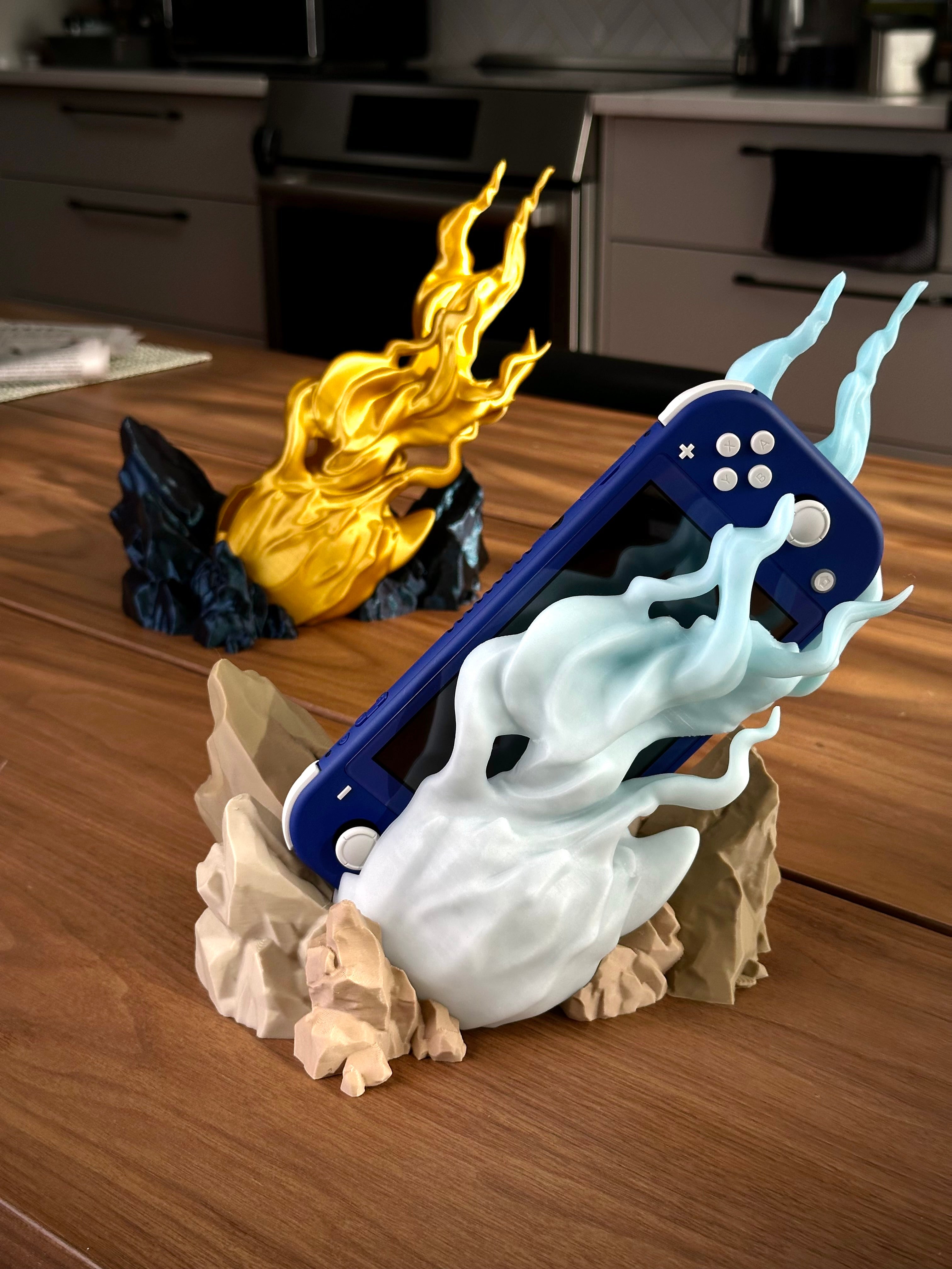 Nintendo Switch Lite Oplaaddock Vuurbal Ontwerp
