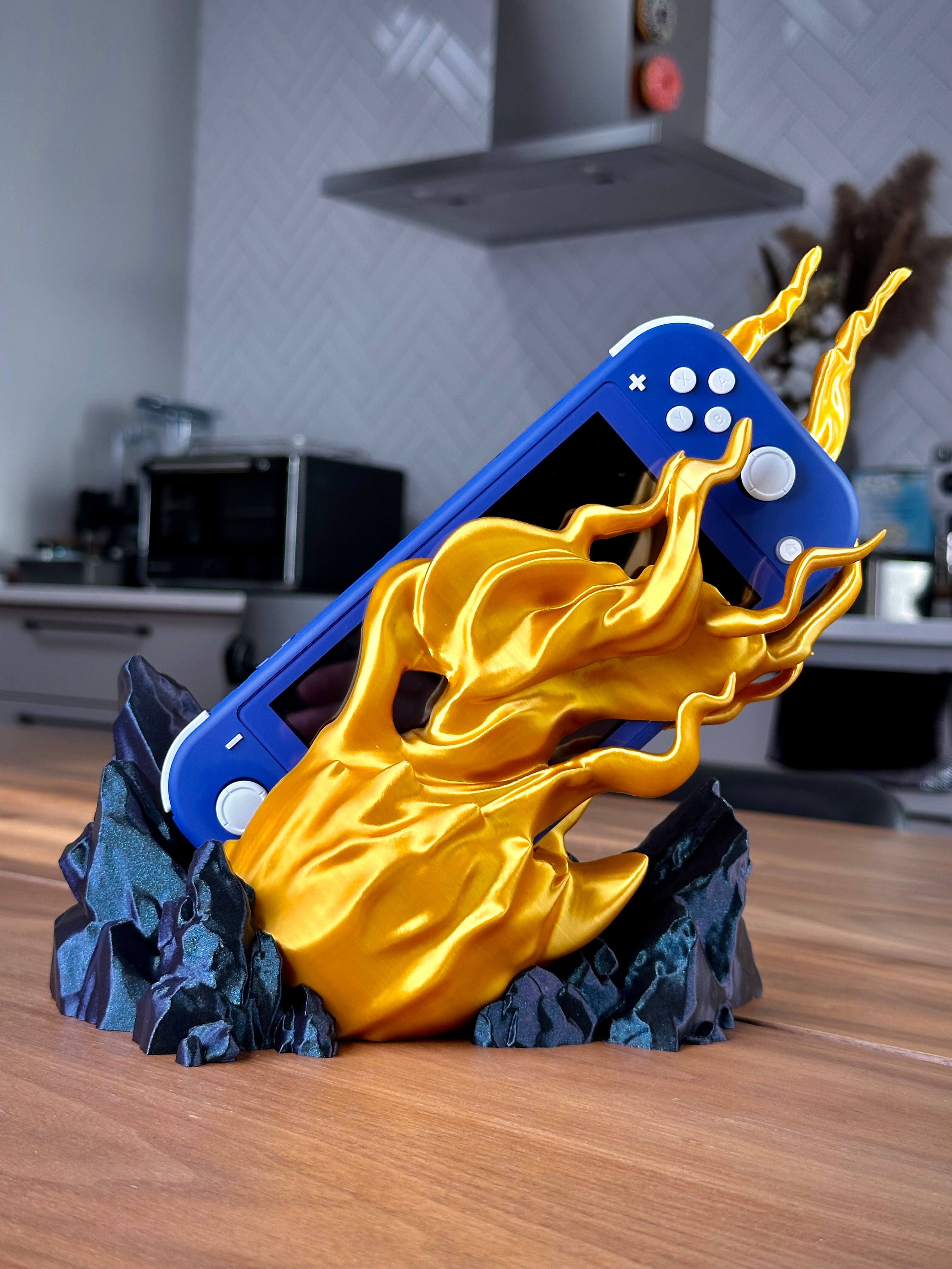 Nintendo Switch Lite Oplaaddock Vuurbal Ontwerp