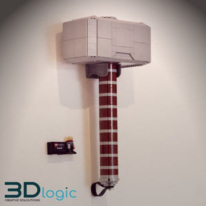 Wandhouder voor LEGO Thor's Hamer 76209