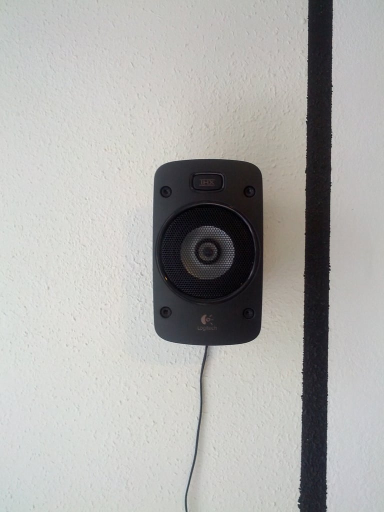 Muurbevestiging voor Logitech Z906 5.1 luidsprekersysteem
