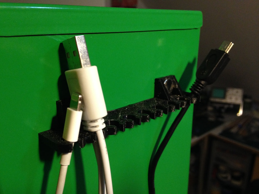Magnetische USB-kabelhouder