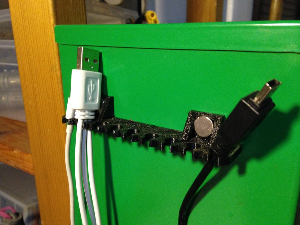Magnetische USB-kabelhouder