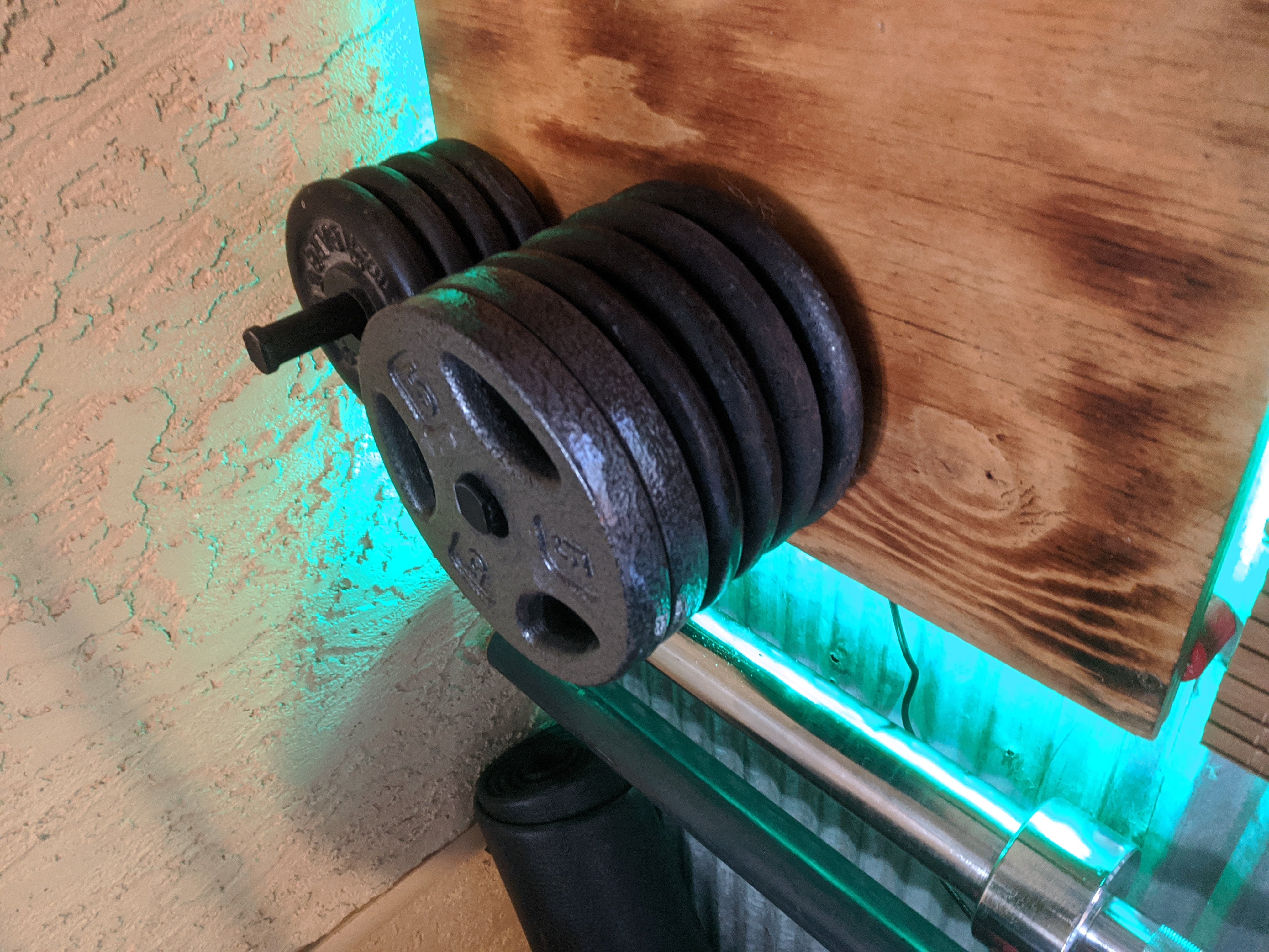 Gewichtsplaat Opslagpen voor Muur & Power Rack