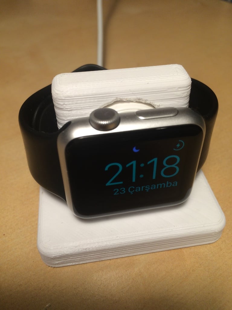 Apple Watch oplaaddock met nachtstand