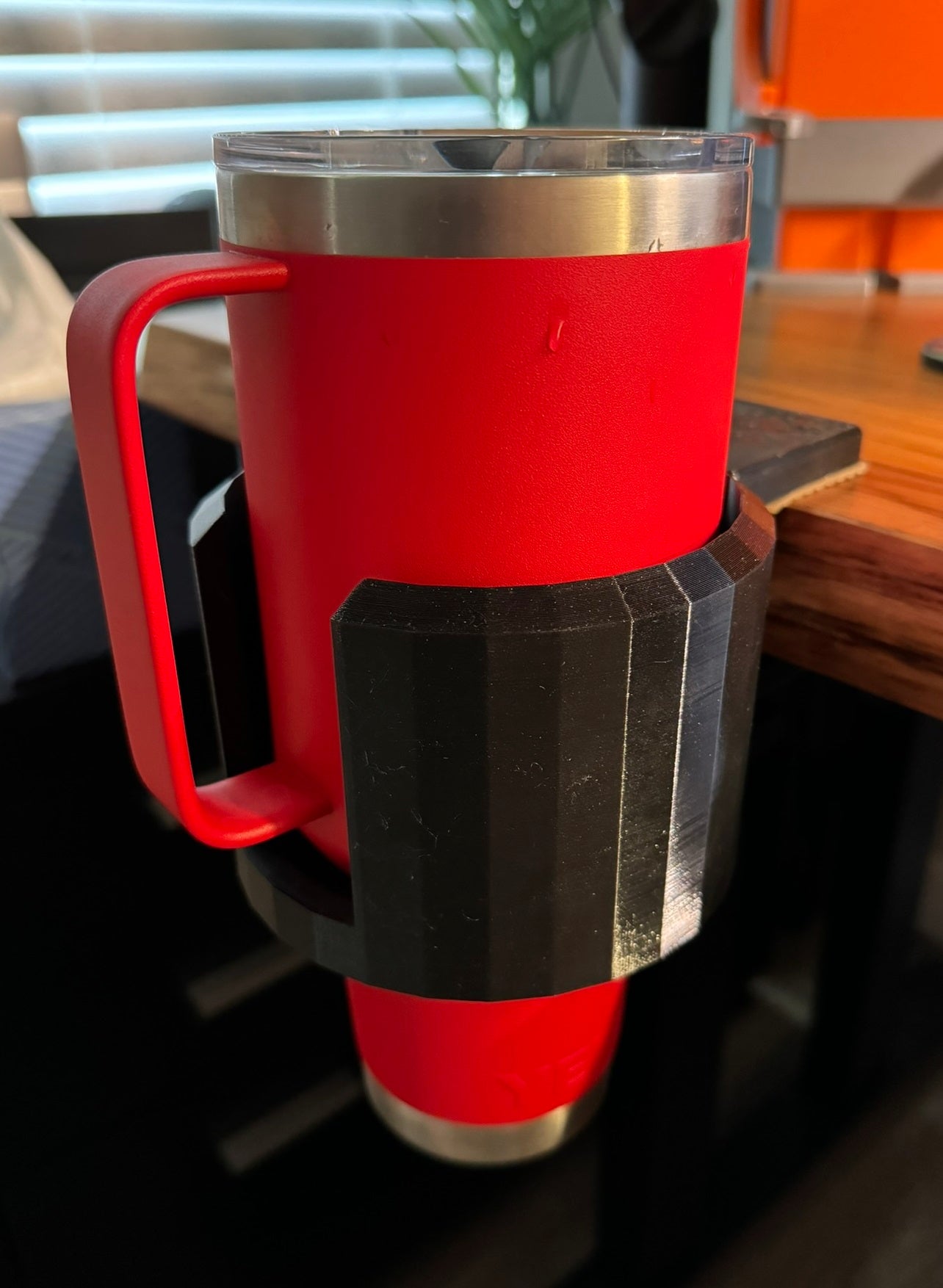 Klembare bekerhouder voor bureau - Ideaal voor Yeti- en Stanley-tumblers
