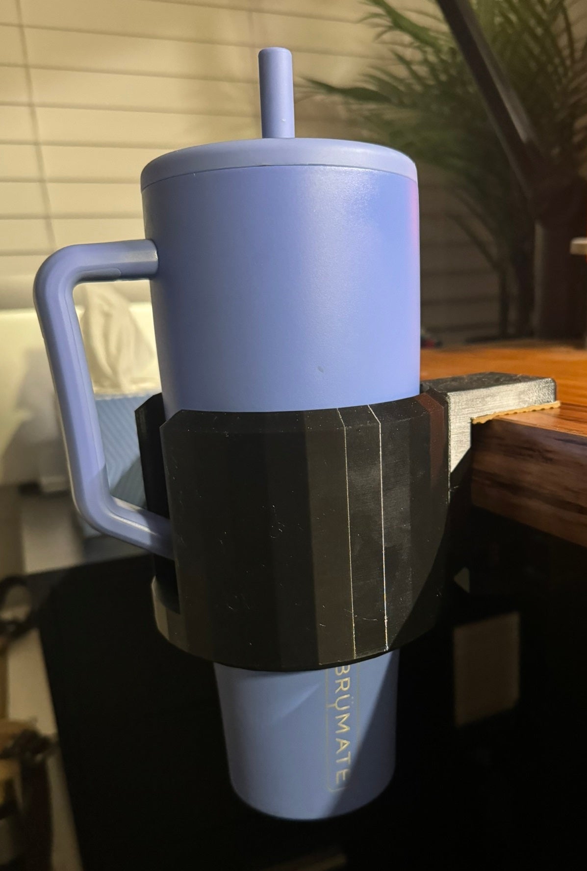Klembare bekerhouder voor bureau - Ideaal voor Yeti- en Stanley-tumblers