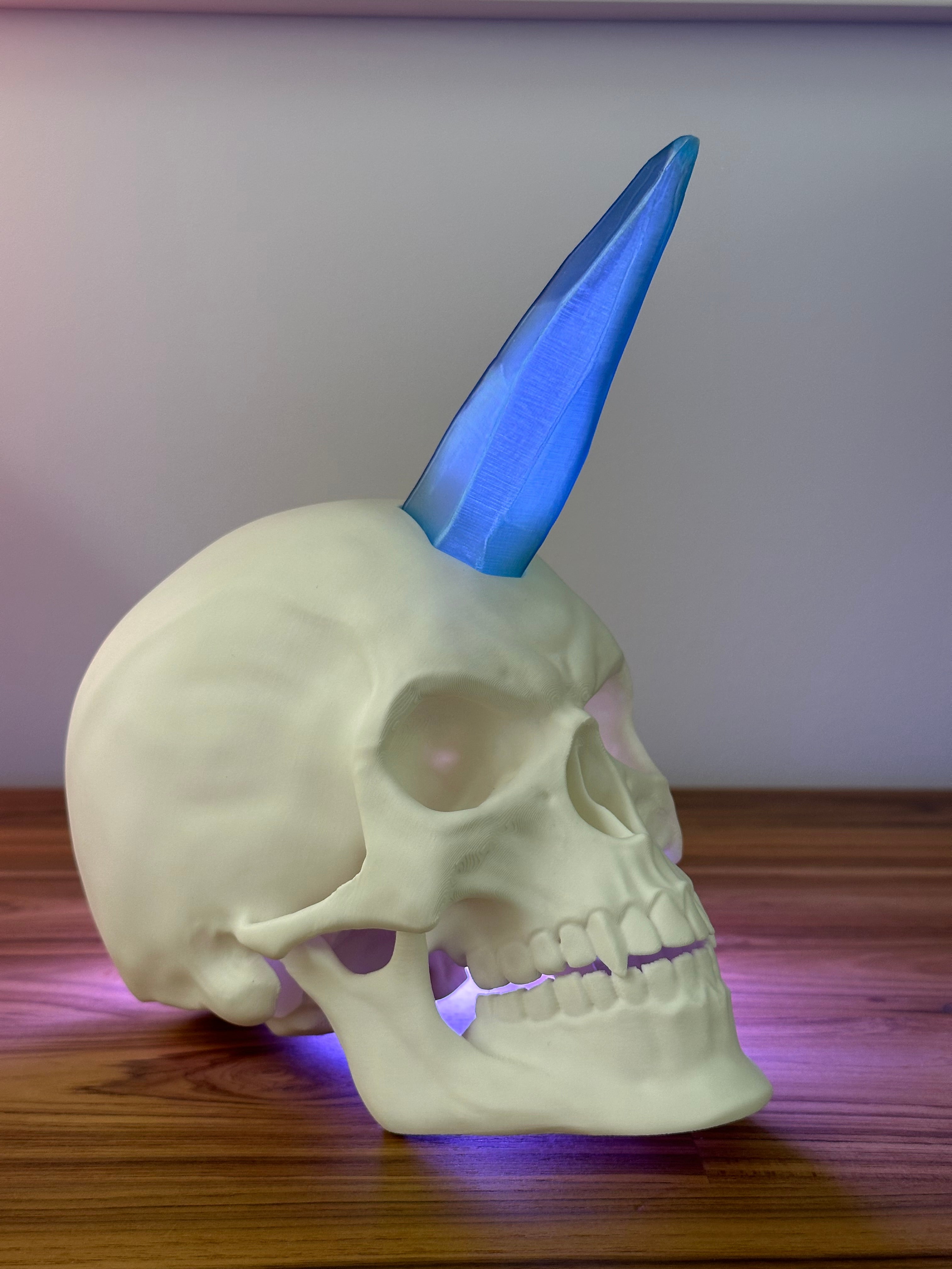 Gearticuleerde schedels voor Halloween-decoratie
