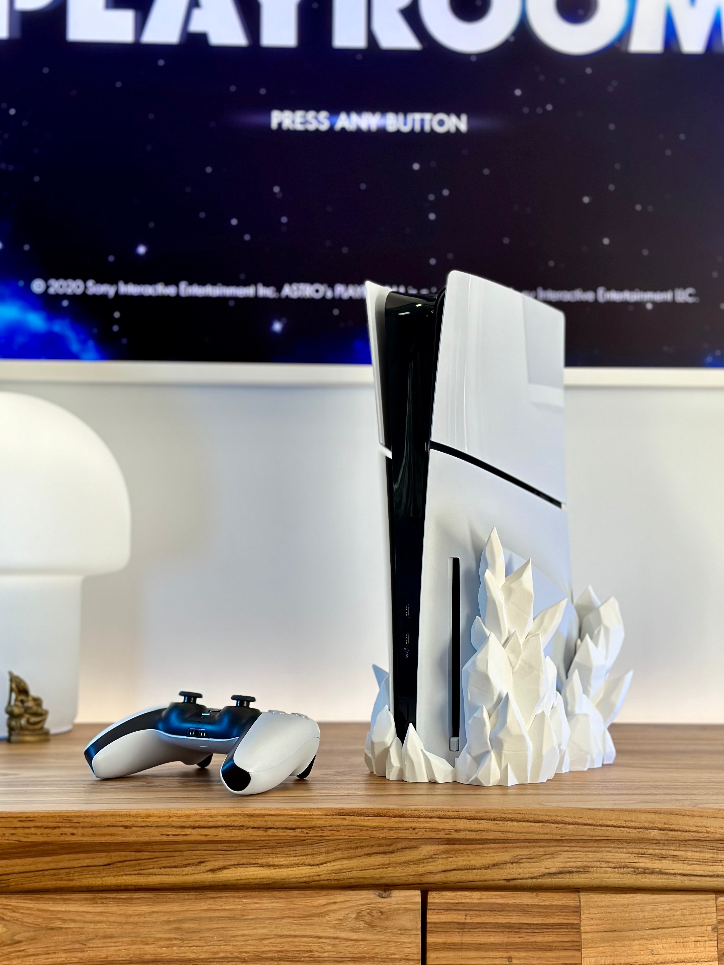 PS5 Slim Kristallen Standaard Digital en Disc
