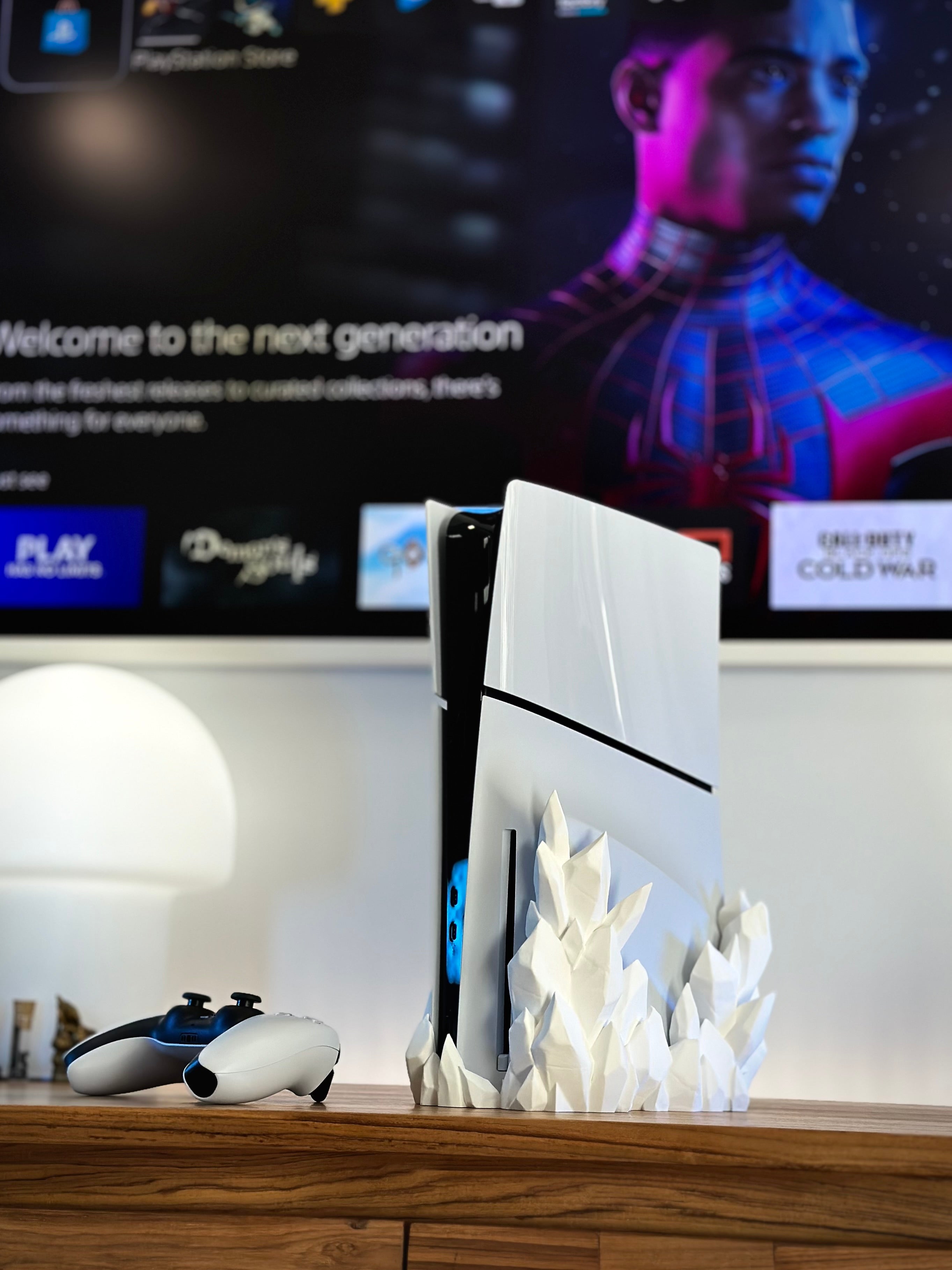 PS5 Slim Kristallen Standaard Digital en Disc
