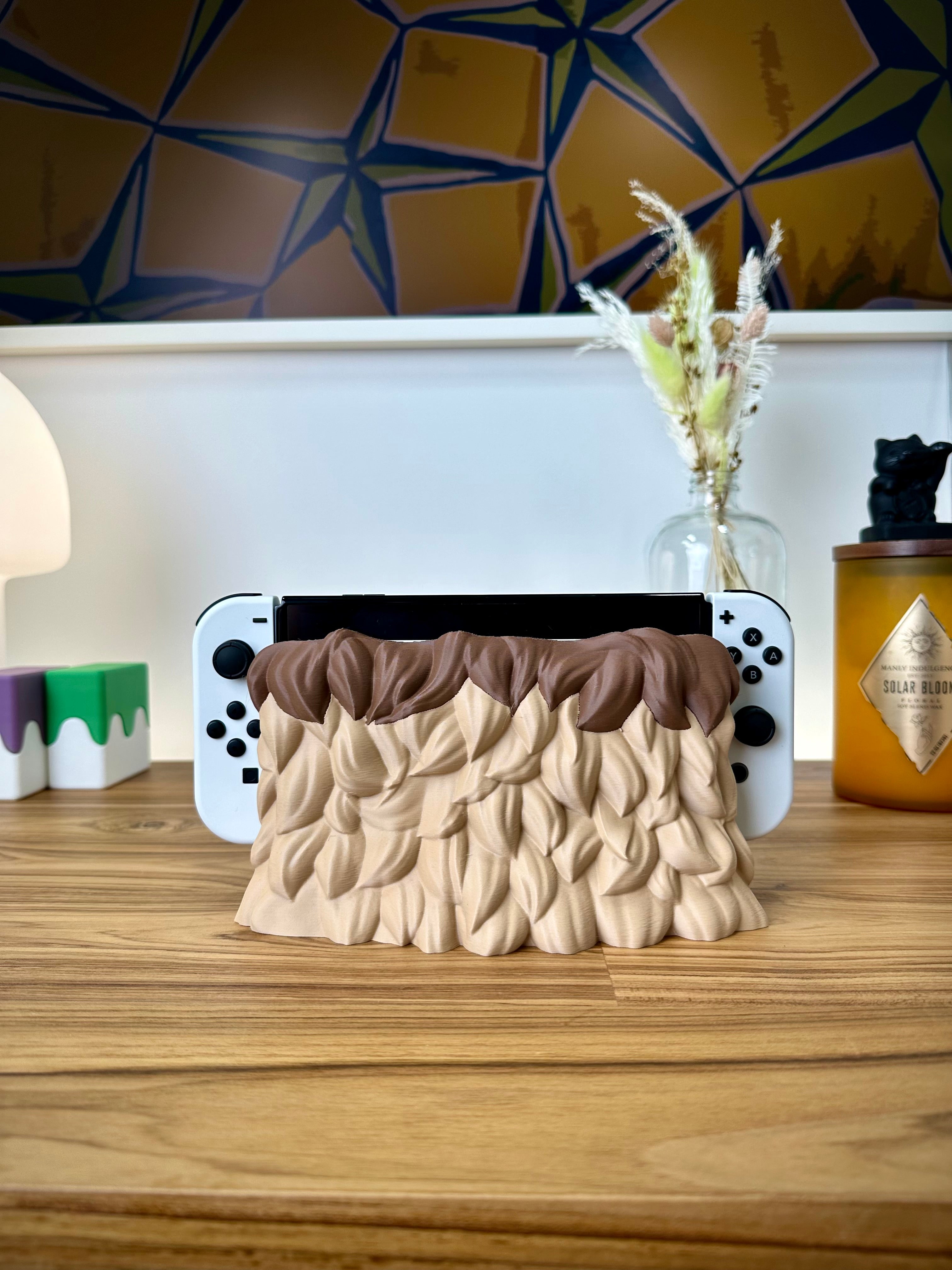 Schattige Fluffy Dock voor Nintendo Switch
