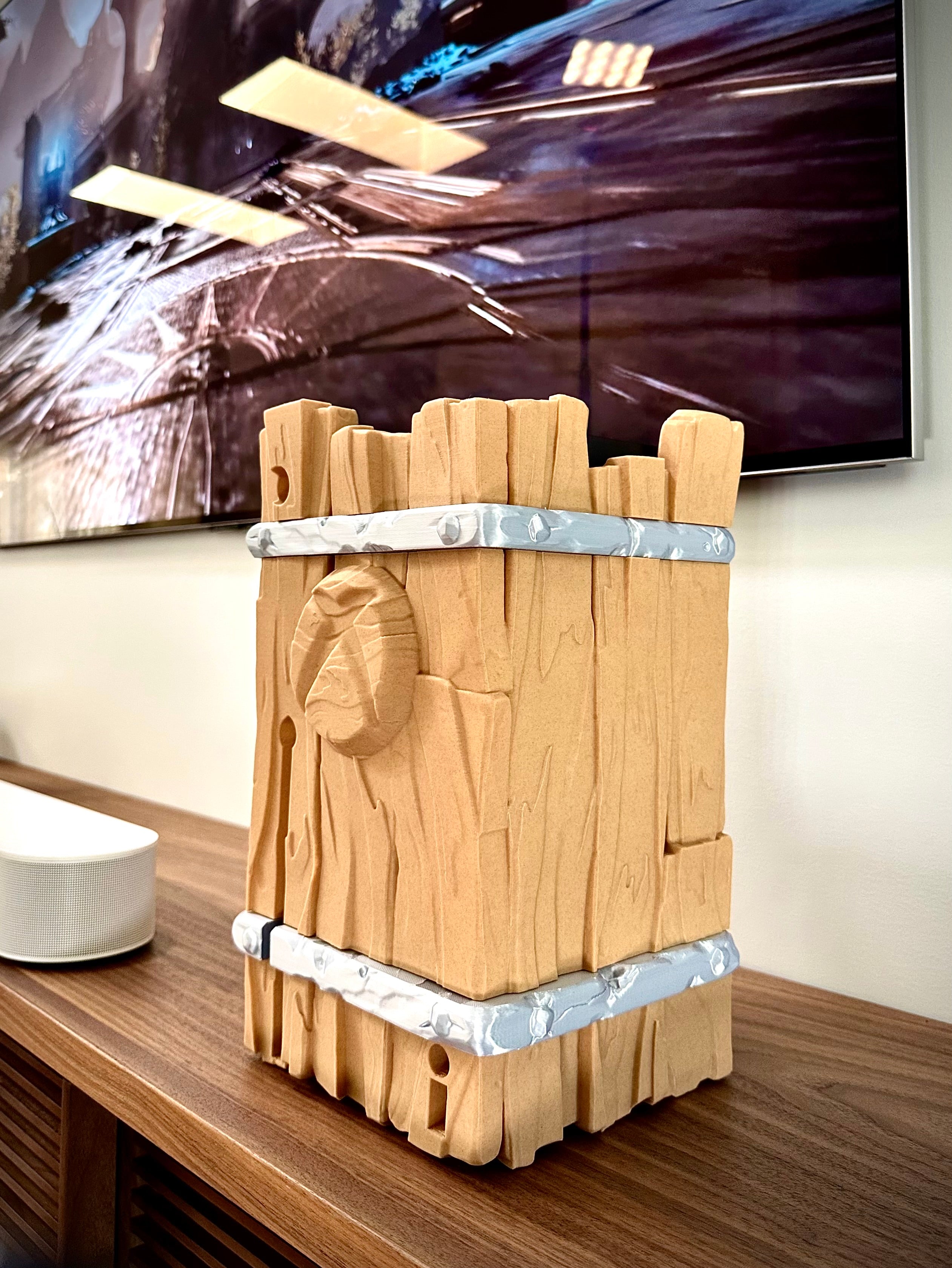 Xbox Series X Standaard in Houten Ontwerp