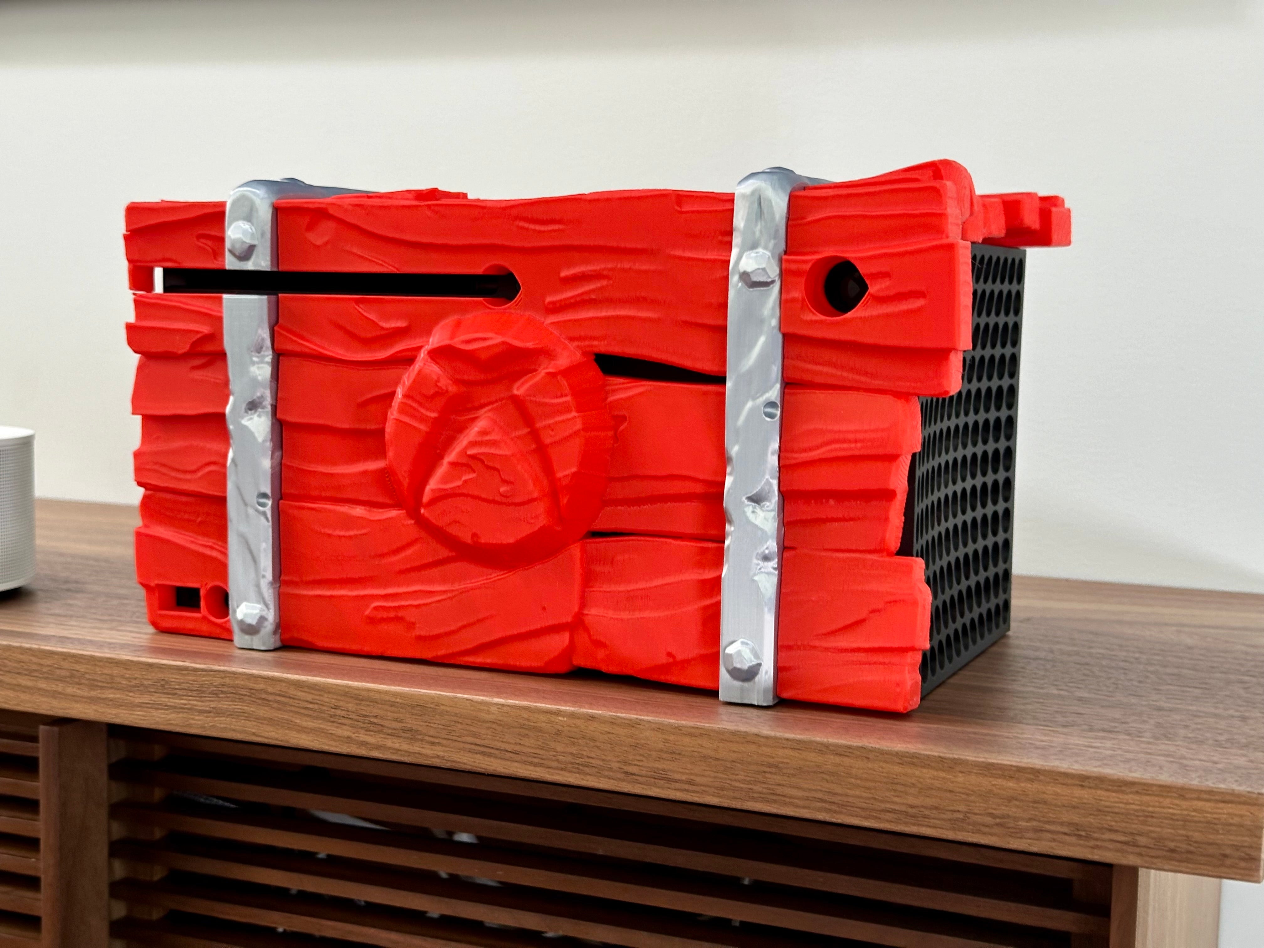Xbox Series X Standaard in Houten Ontwerp