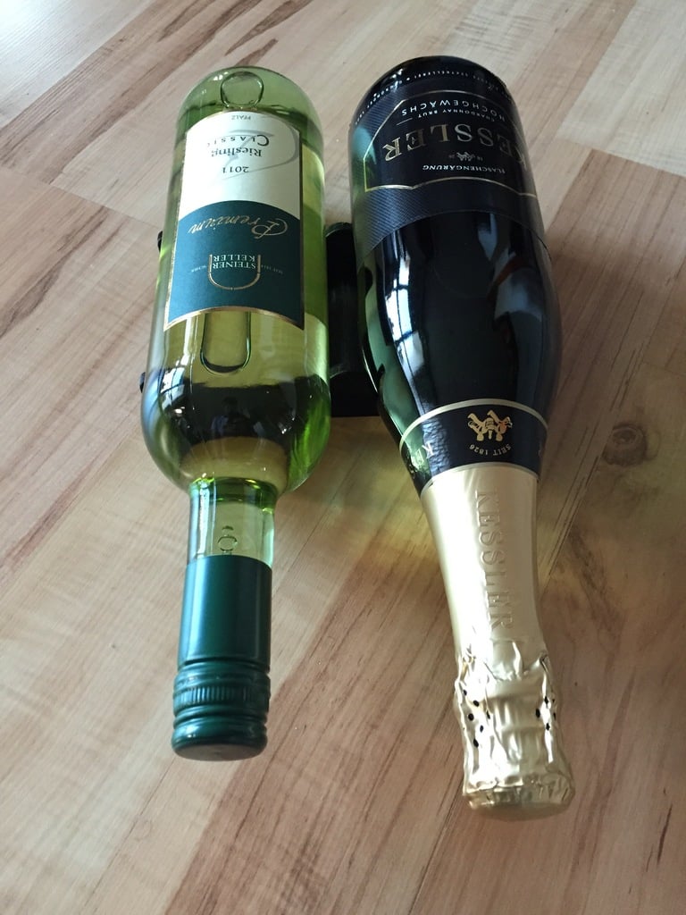 Stapelbare wijn- en champagnehouder