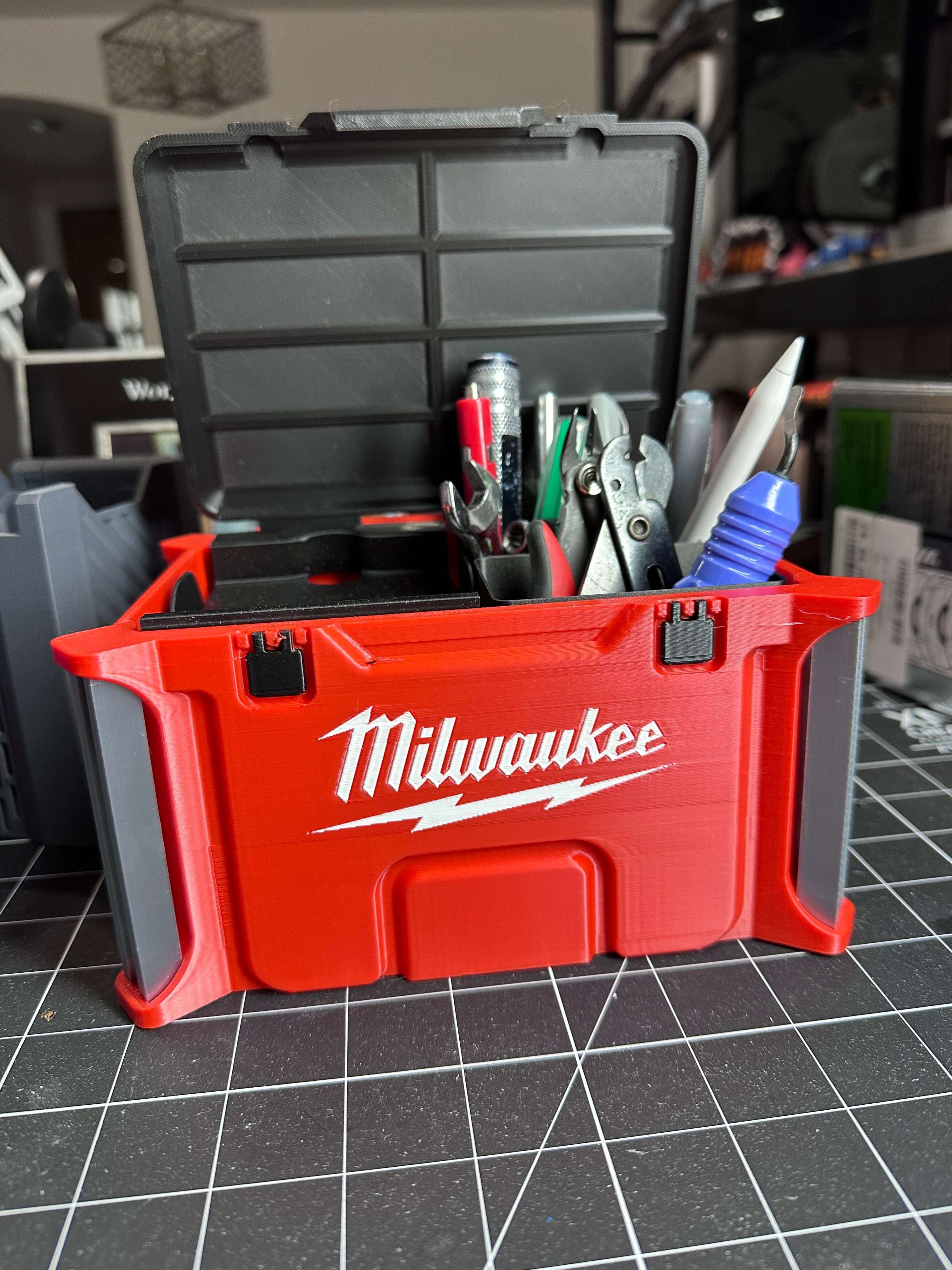 Milwaukee bureau-organizer in Packout-stijl