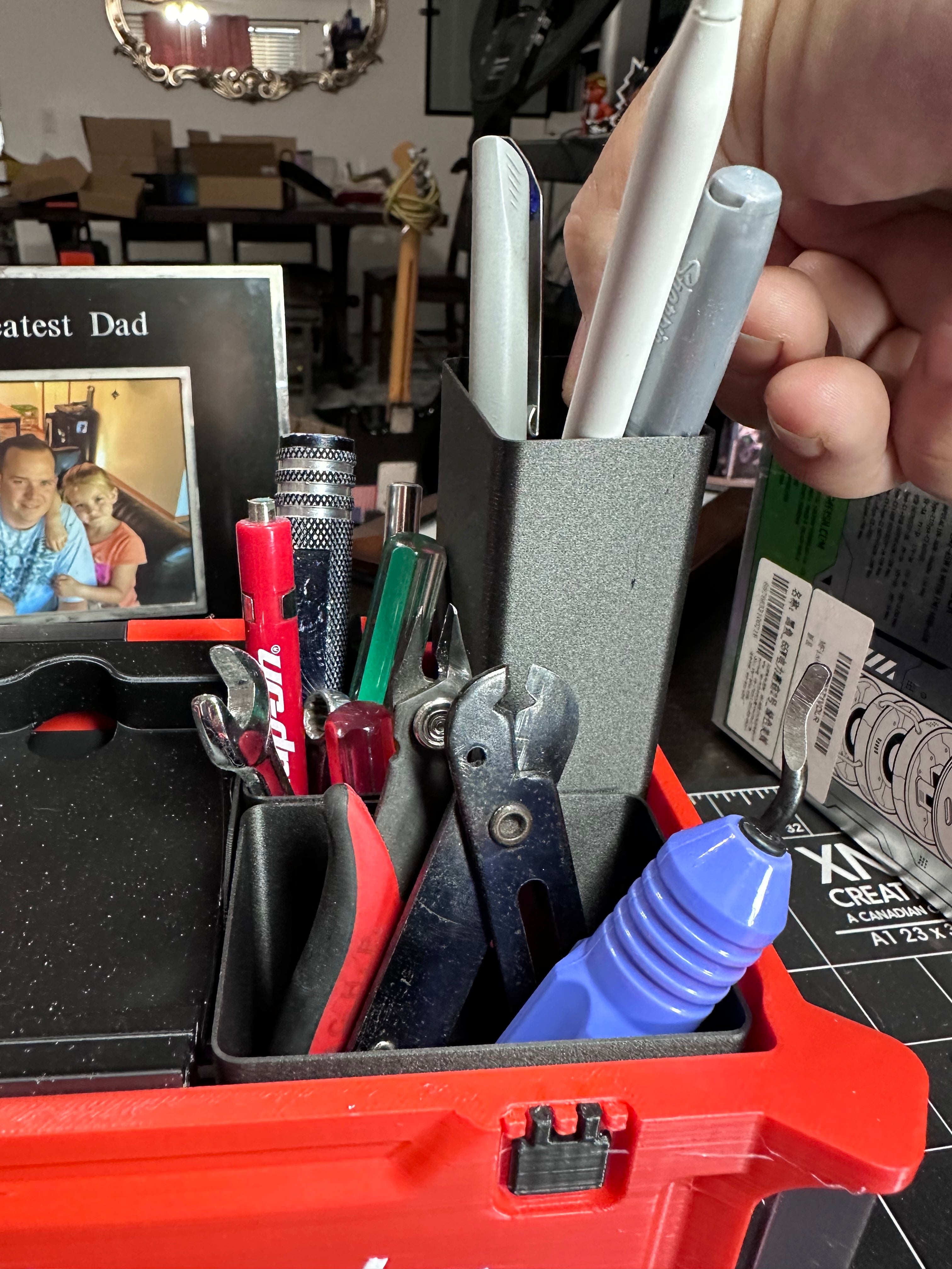 Milwaukee bureau-organizer in Packout-stijl