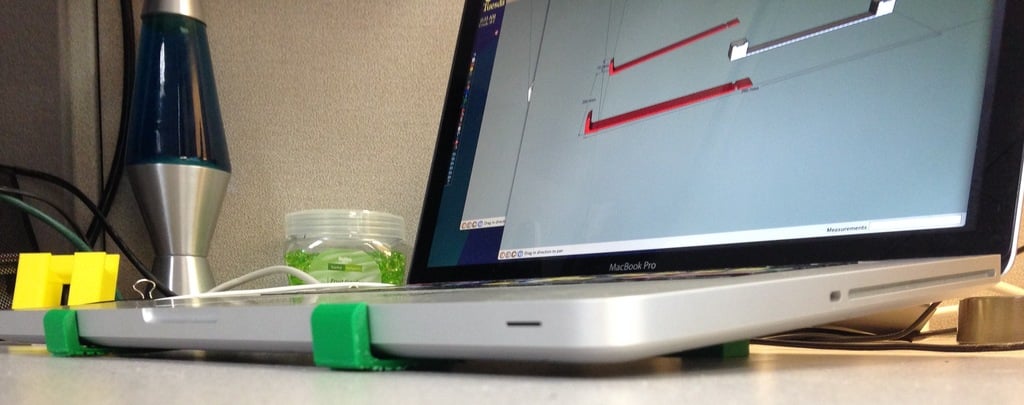 Draagbaar laptopstatief voor MacBook Pro en andere laptops