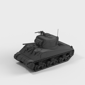 M4A4 Sherman tank voor historische wargaming