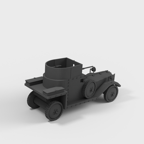 Rolls-Royce 1924 pantserwagen voor historische tabletop