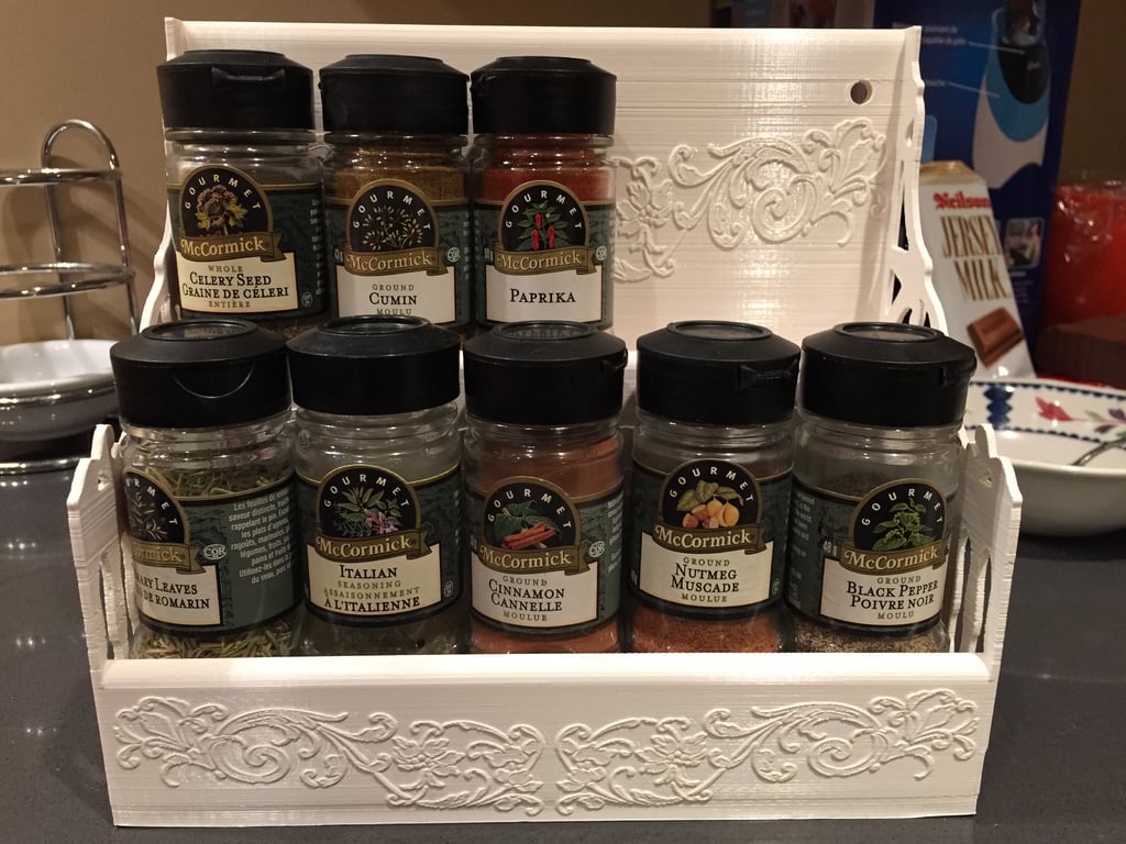 Kruidenrek voor 10 McCormick Gourmet-flessen