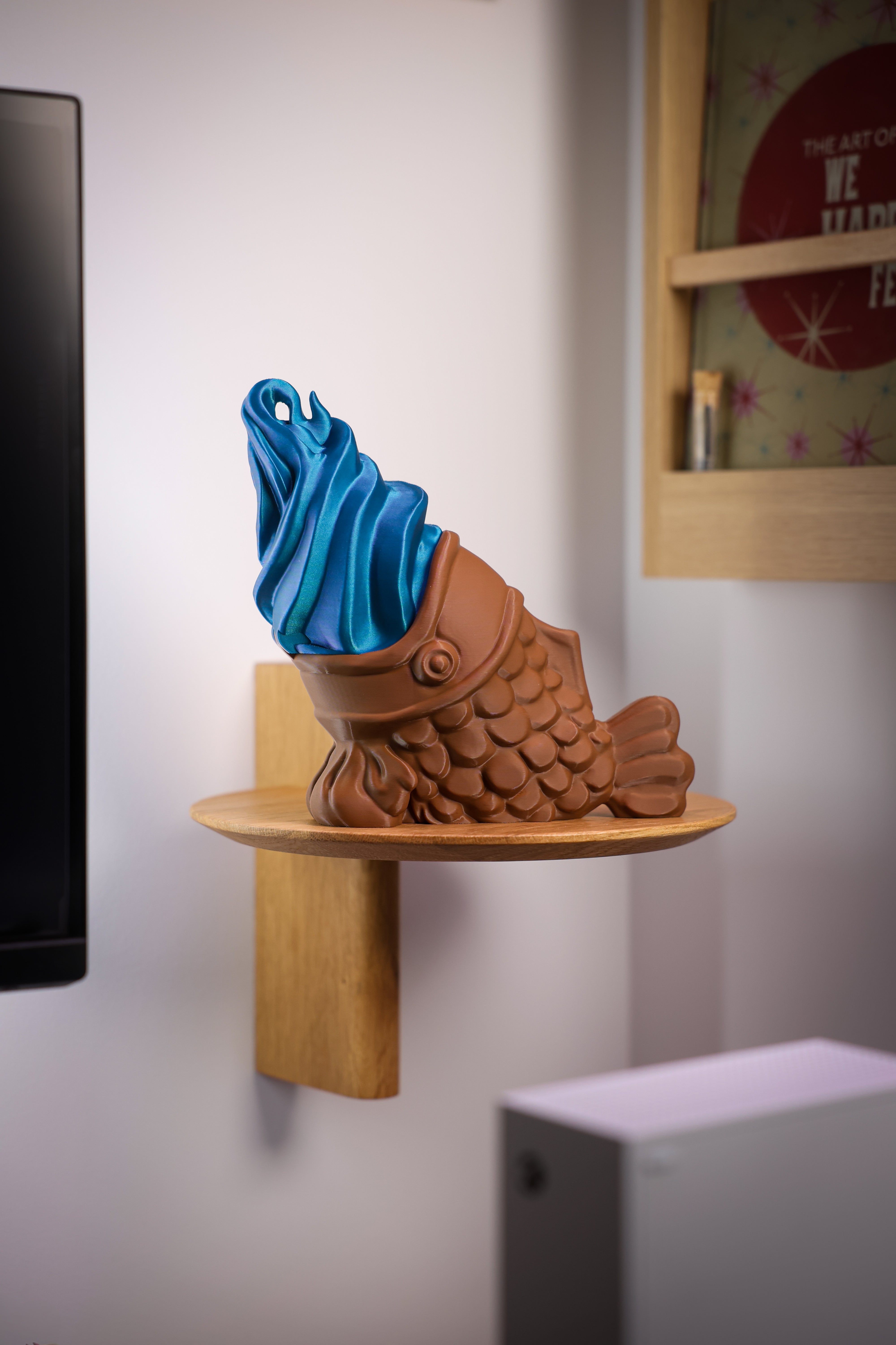 Taiyaki-houder voor bureauorganisatie
