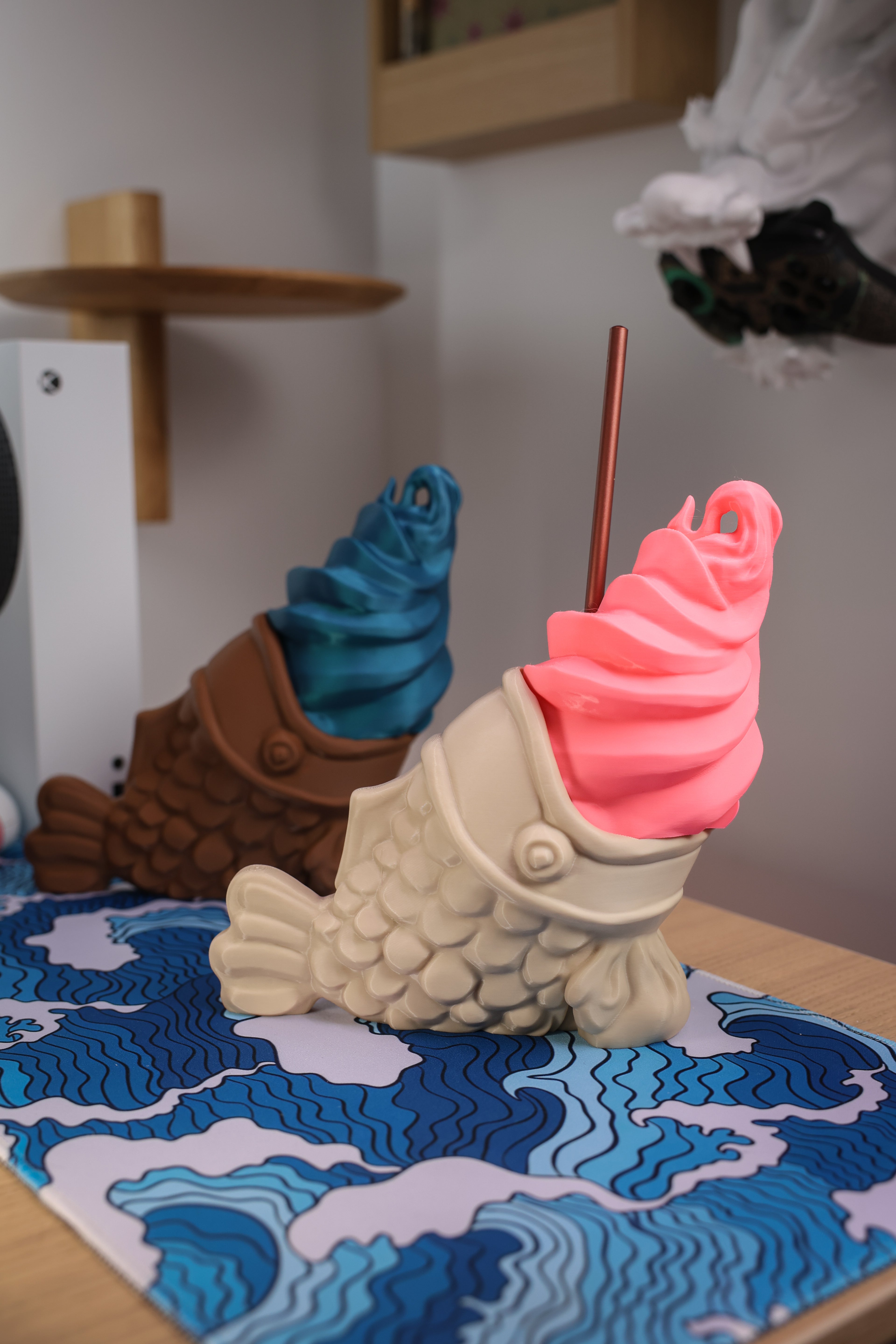 Taiyaki-houder voor bureauorganisatie