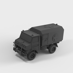 Mercedes Unimog 2t gl Bundeswehr miniature