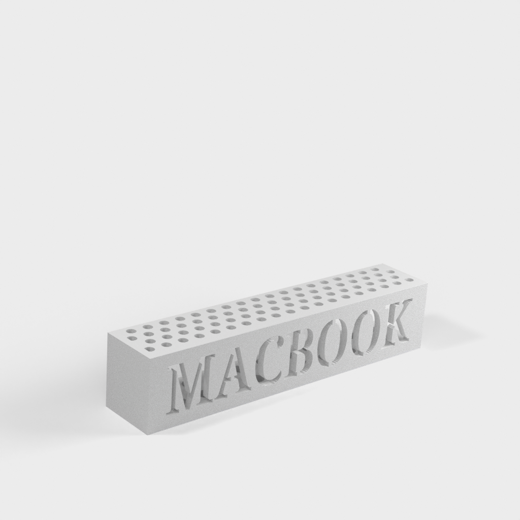 Onder-bureaublad en wandmontage voor MacBook Pro