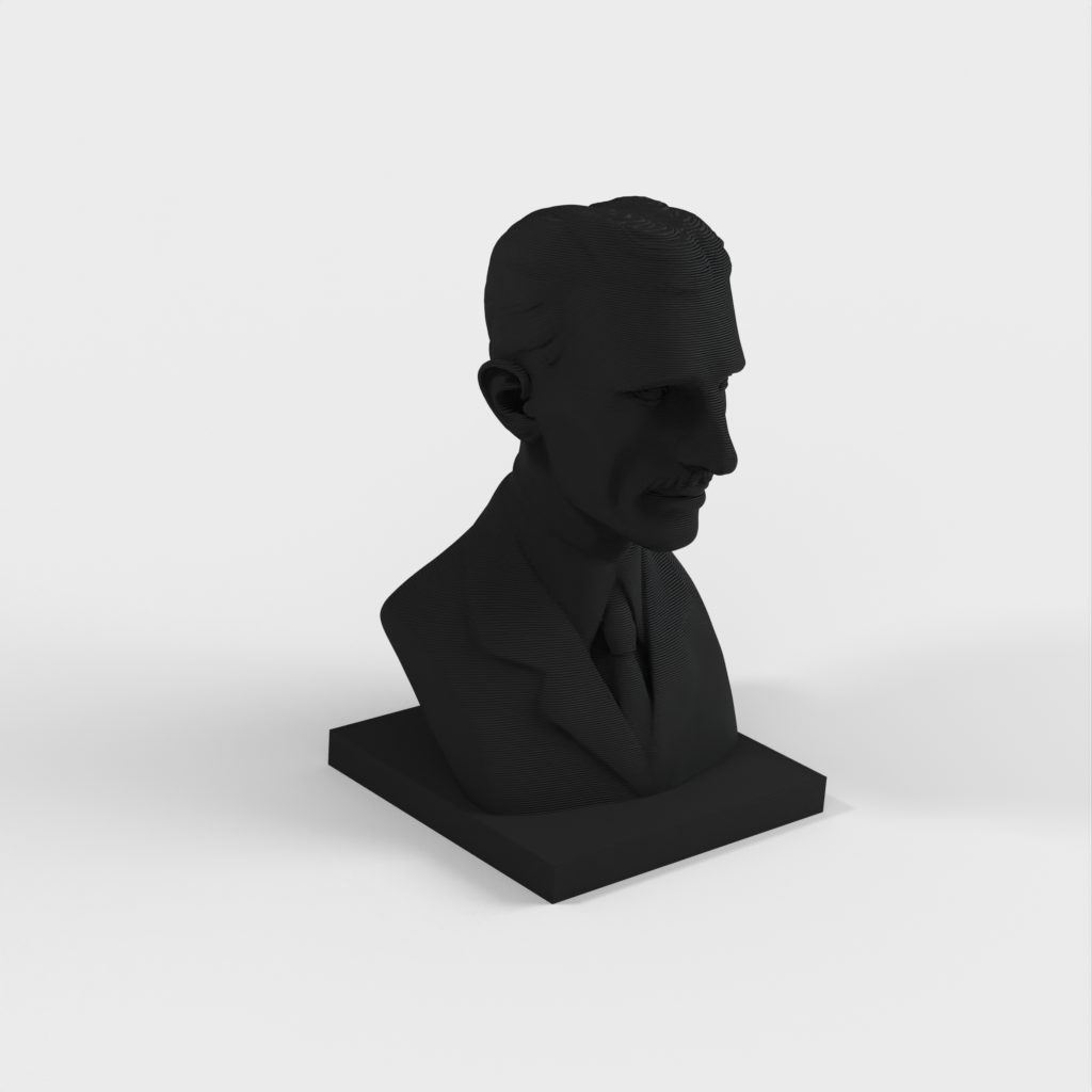 Nikola Tesla buste/standbeeld
